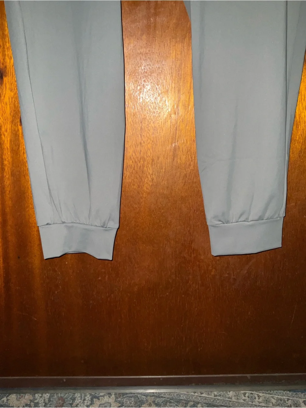 Men's Gray Jogger-Style Chinos